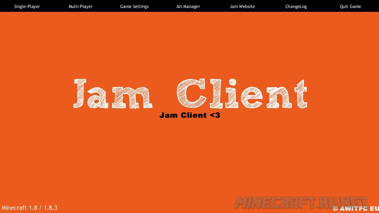 Майнкрафт Jam Client