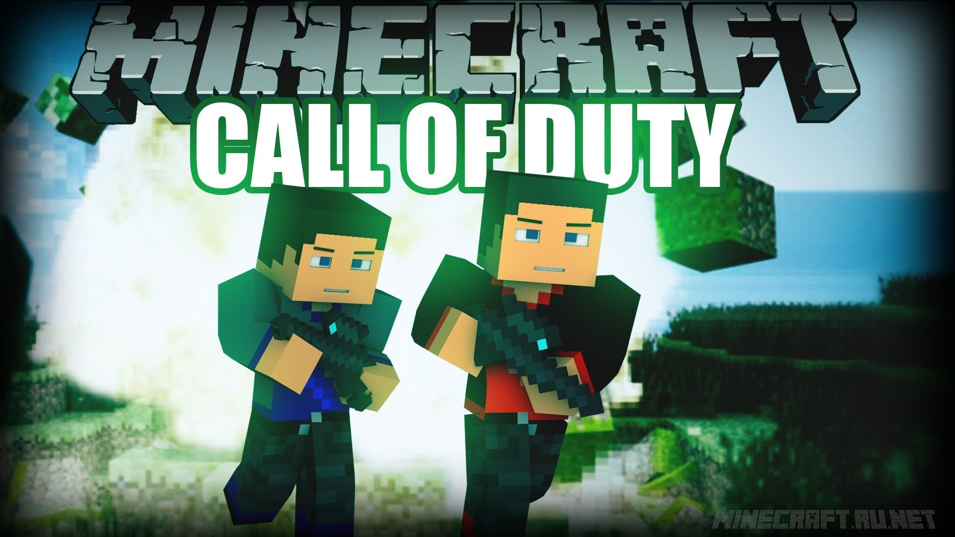 Майнкрафт Call Of Minecraft: One mans army