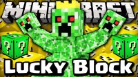 Lucky Block Creeper - Моды