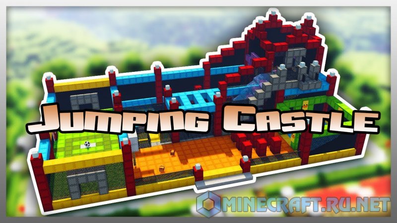 Майнкрафт Jumping Castle