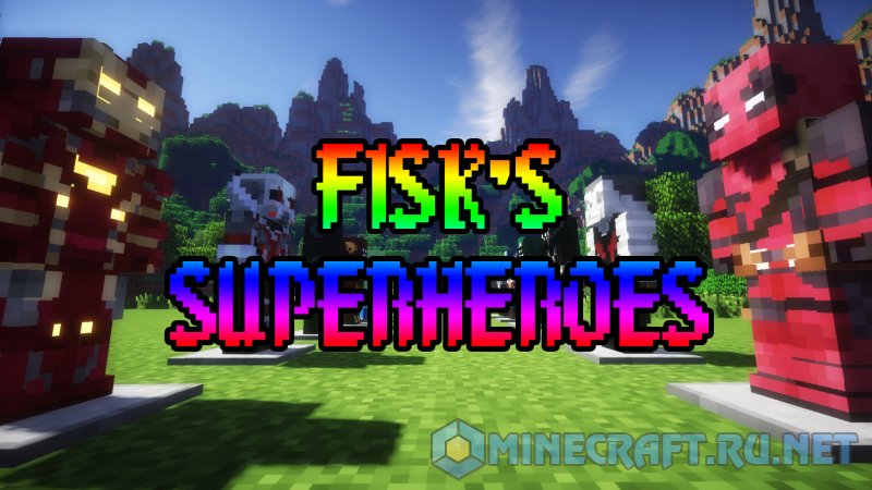 Майнкрафт Fisk’s SuperHeroes