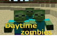 Daytime zombies - Моды